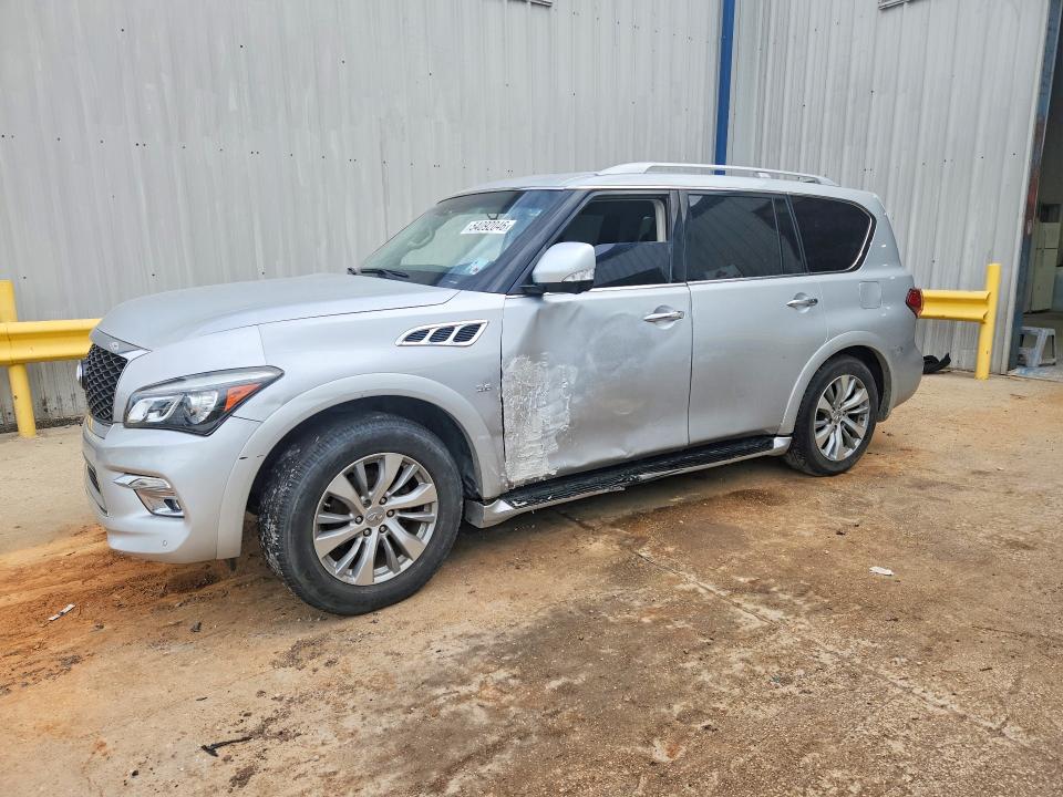 2017 Infiniti Qx80 VIN JN8AZ2NF2H9646980 COPART salvage auction — FRONT END, La - Cert Of Title-Salvage, sold $2,000 on 2026-07-29 (photo 1)