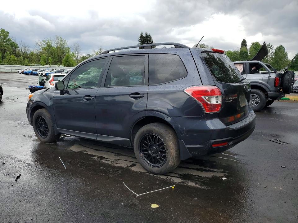 2015 Subaru Forester VIN JF2SJAGC2FH508963 COPART salvage auction — ROLLOVER, Or - Salvage Title Certificate, sold $1,600 on 2026-07-06 (photo 2)