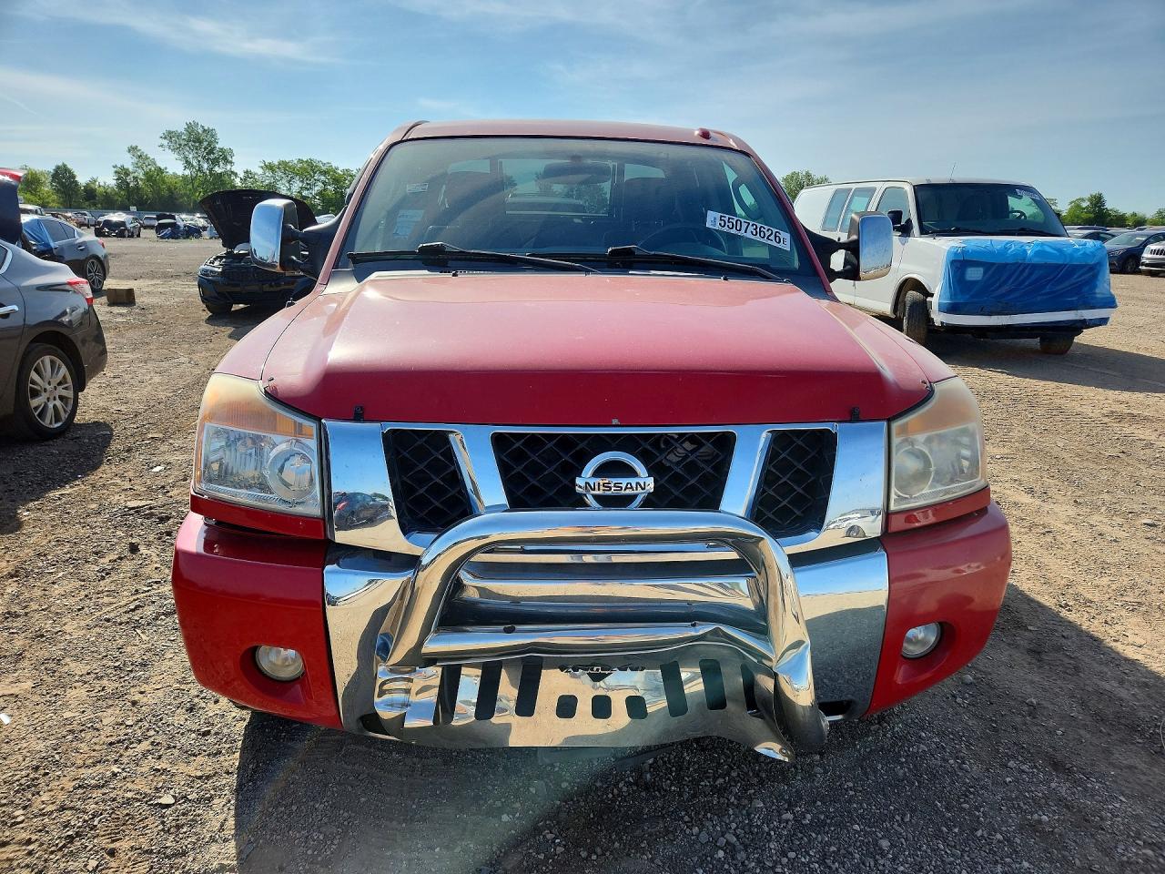 2011 Nissan Titan VIN 1N6AA0EC5BN302469 COPART salvage auction — Front End, IL - SALVAGE CERTIFICATE, sold $550 on 2026-07-02 (photo 5)