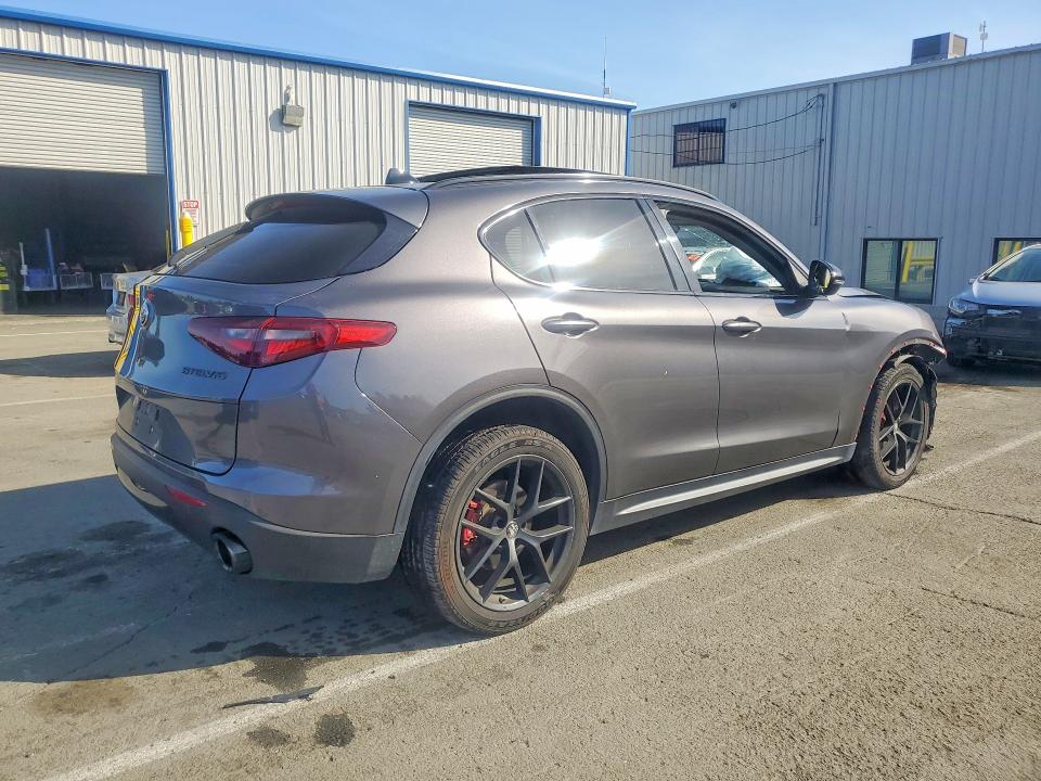 2020 Alfa romeo Stelvio VIN ZASPAJAN5L7C93926 COPART salvage auction — MECHANICAL, Ca - Salvage Certificate, sold $2,500 on 2026-07-06 (photo 3)