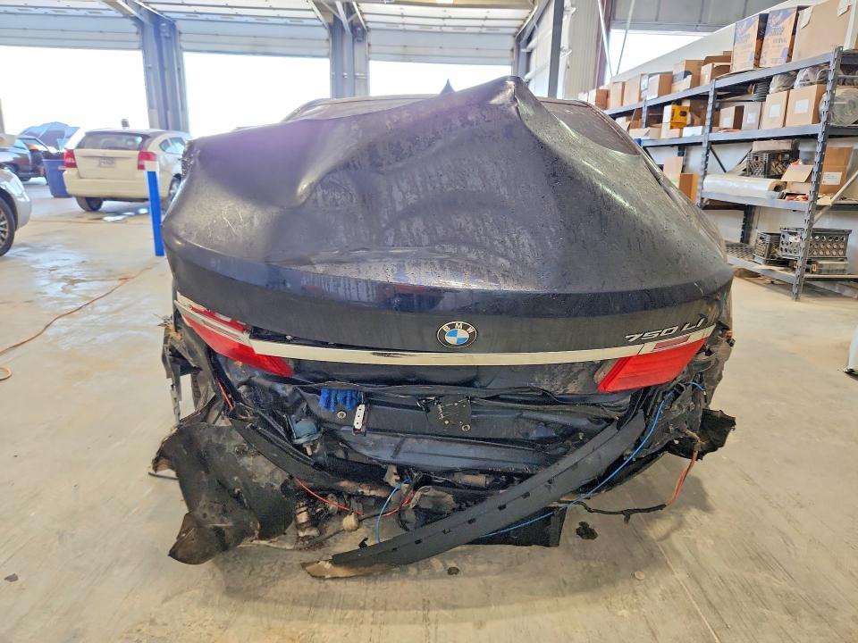 2012 BMW 7er VIN WBAKB8C56CC962635 COPART salvage auction — FRONT END, Ne - Cert Of Title-Salvage, sold $525 on 2026-07-07 (photo 6)