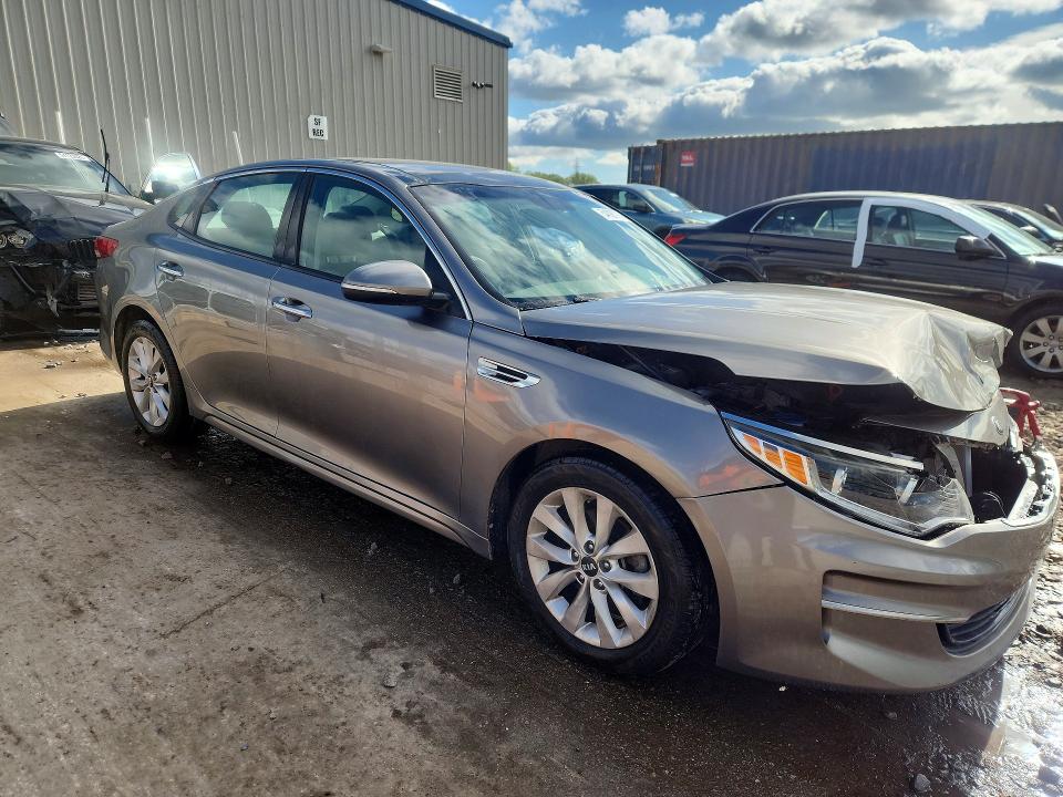 2016 Kia VIN 5XXGU4L34GG007381 COPART salvage auction — FRONT END, Wi - Certificate Of Title, sold $1,200 on 2026-07-06 (photo 4)