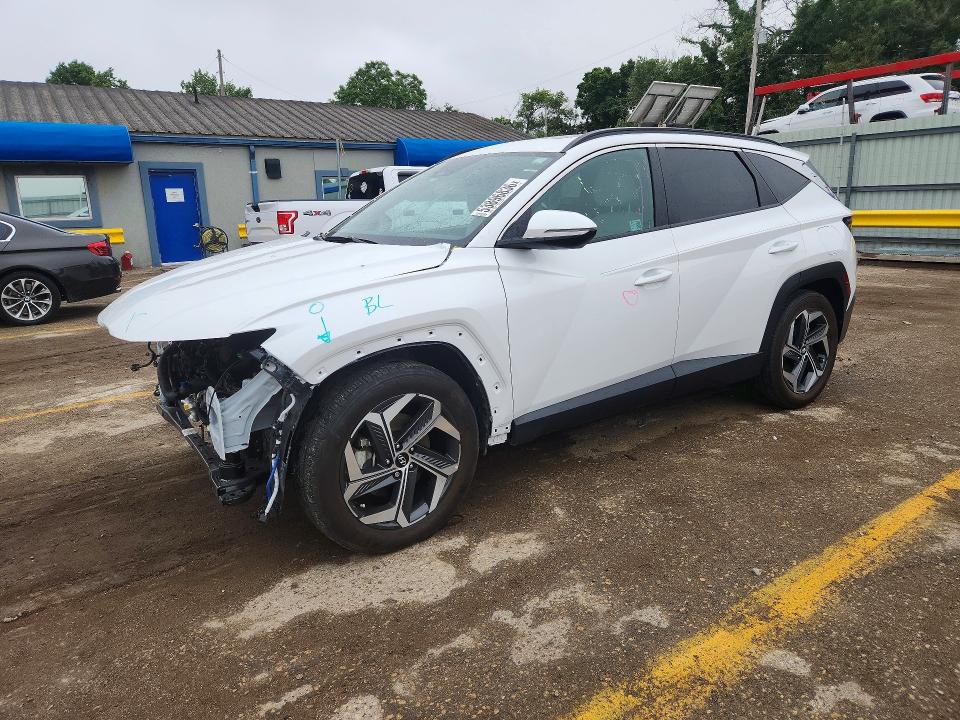 2024 Hyundai VIN 5NMJF3DEXRH432005 COPART salvage auction — FRONT END, Ks - Cert Of Title-Salvage, sold $4,150 on 2026-07-22 (photo 1)