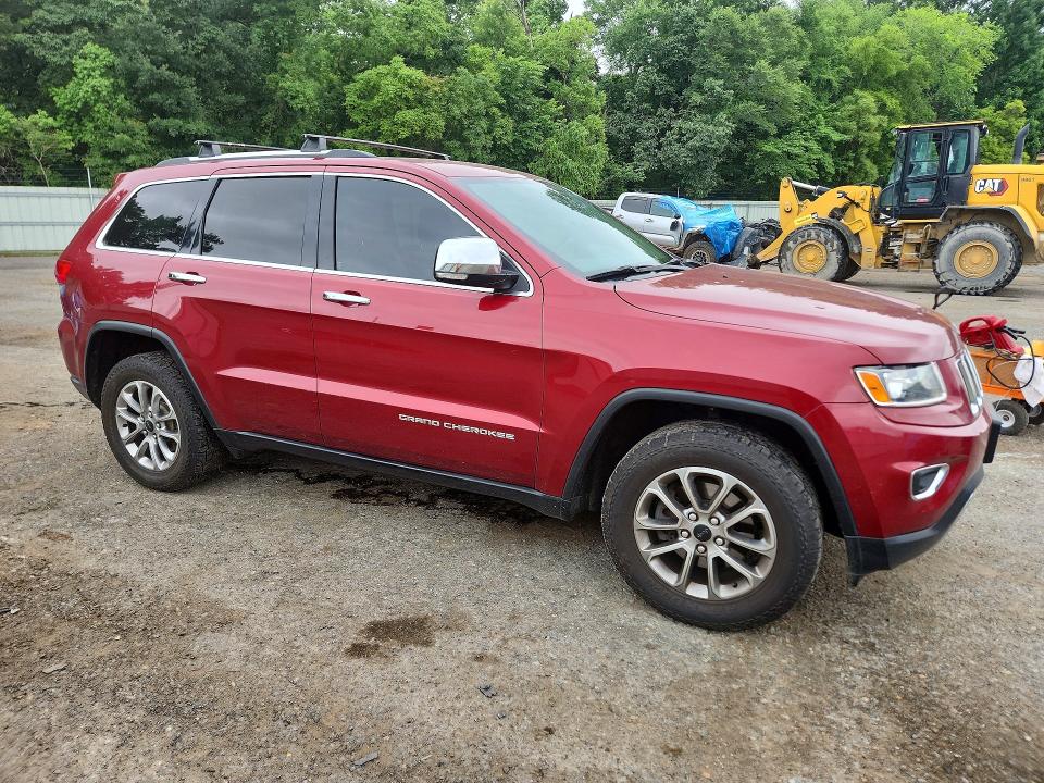 2014 Jeep Grand cherokee VIN 1C4RJFBG0EC411695 COPART salvage auction — HAIL, Ar - Cert Of Title-Salvage, sold $3,000 on 2026-07-09 (photo 4)