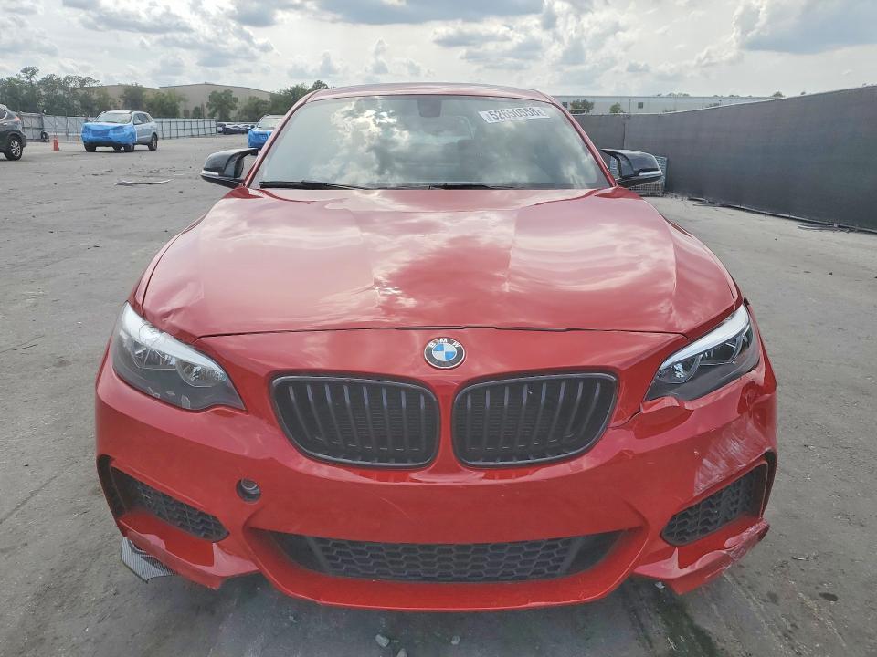 2014 BMW 2er VIN WBA1F5C53EV256065 COPART salvage auction — FRONT END, Fl - Cert Of Title Slvg Rebuildable, sold $2,250 on 2026-08-18 (photo 5)