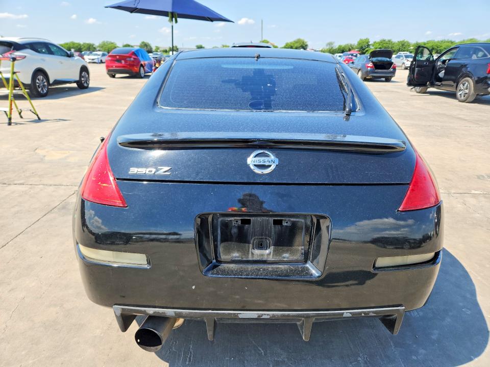 2003 Nissan 350z VIN JN1AZ34D53T105633 COPART salvage auction — REAR END, Tx - Cert Of Title-Rebuilt Salvage, sold $2,350 on 2026-07-09 (photo 6)