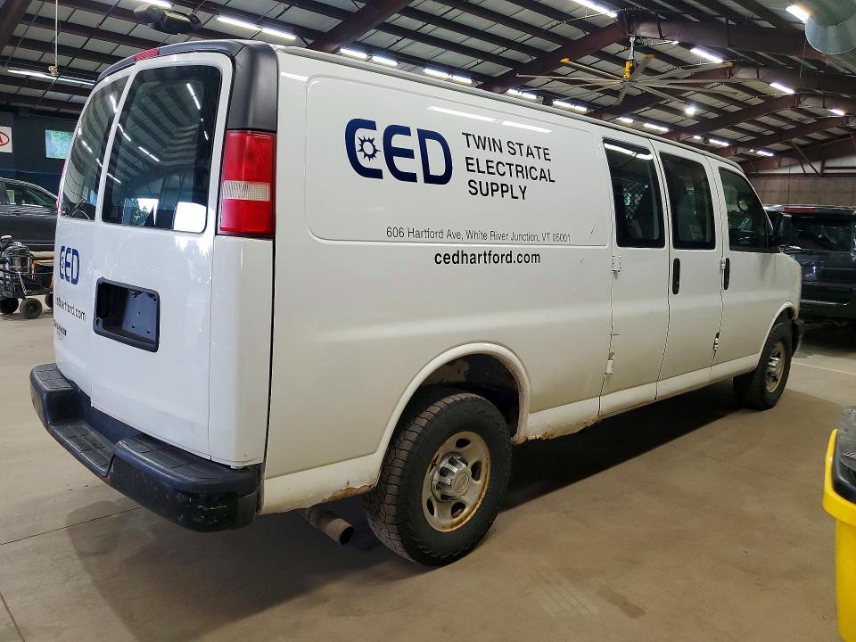 2012 Chevrolet Express 2500 VIN 1GCWGGCA5C1168329 COPART salvage auction — REAR END, VT - CERTIFICATE OF TITLE, sold $1,950 on 2026-07-10 (photo 3)
