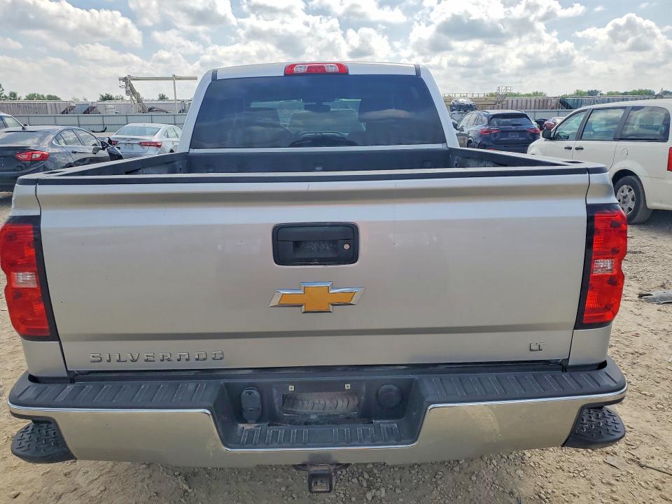 2017 Chevrolet Silverado VIN 3GCUKREC2HG424550 COPART salvage auction — HAIL, Ks - Cert Of Title-Salvage, sold $6,500 on 2026-07-09 (photo 6)