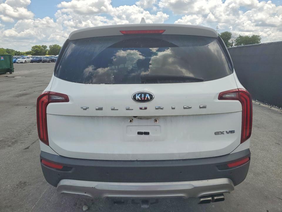 2020 Kia Telluride VIN 5XYP34HC6LG011594 COPART salvage auction — MINOR DENT/SCRATCHES, Fl - Certificate Of Title (P), sold $7,900 on 2026-07-21 (photo 6)