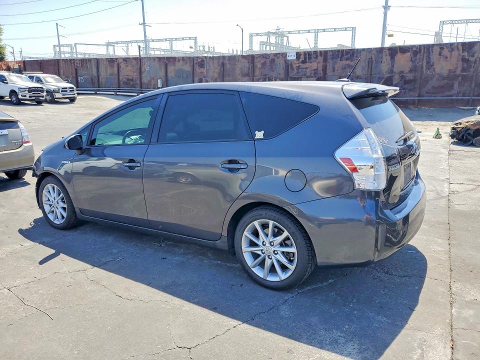 2014 Toyota Prius v VIN JTDZN3EU3EJ010061 COPART salvage auction — FRONT END, Ca - Dis/Dlr/Exp Only Clean Title, sold $1,550 on 2026-07-06 (photo 2)