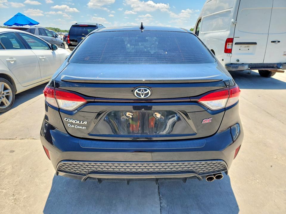 2020 Toyota Corolla VIN JTDS4RCE9LJ023736 COPART salvage auction — HAIL, Tx - Certificate Of Title, sold $7,200 on 2026-07-23 (photo 6)