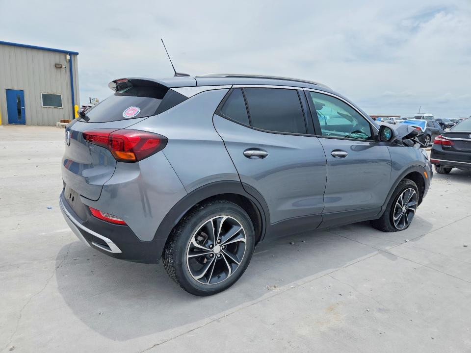 2020 Buick Encore VIN KL4MMGSL9LB075871 COPART salvage auction — FRONT END, TX - SALVAGE VEHICLE TITLE (P), sold $900 on 2026-07-17 (photo 3)