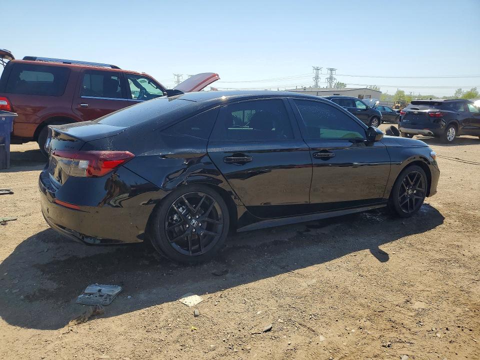 2026 Honda VIN 2HGFE4F87TH329506 COPART salvage auction — REAR END, Il - Salvage Certificate, sold $10,200 on 2026-07-30 (photo 3)