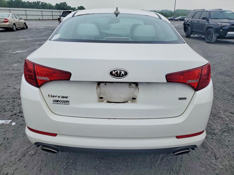 2011 Kia Optima VIN KNAGM4A76B5084513 COPART salvage auction — SIDE, Nc - Salvage Certificate Of Title, sold $1,400 on 2026-07-08 (photo 6)