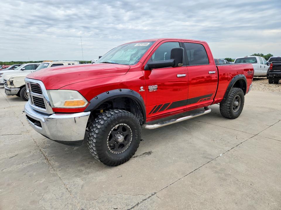 2012 Dodge Ram VIN 3C6UD5DL4CG195776 COPART salvage auction — HAIL, TX - CERTIFICATE OF TITLE, sold $8,800 on 2026-07-06 (photo 1)
