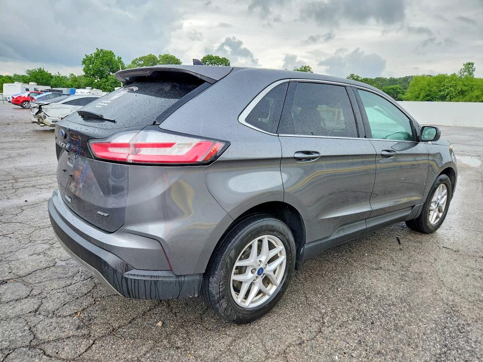 2022 Ford Edge VIN 2FMPK4J99NBA75245 COPART salvage auction — HAIL, Mo - Salvage Certificate Of Title, sold $4,500 on 2026-07-03 (photo 3)