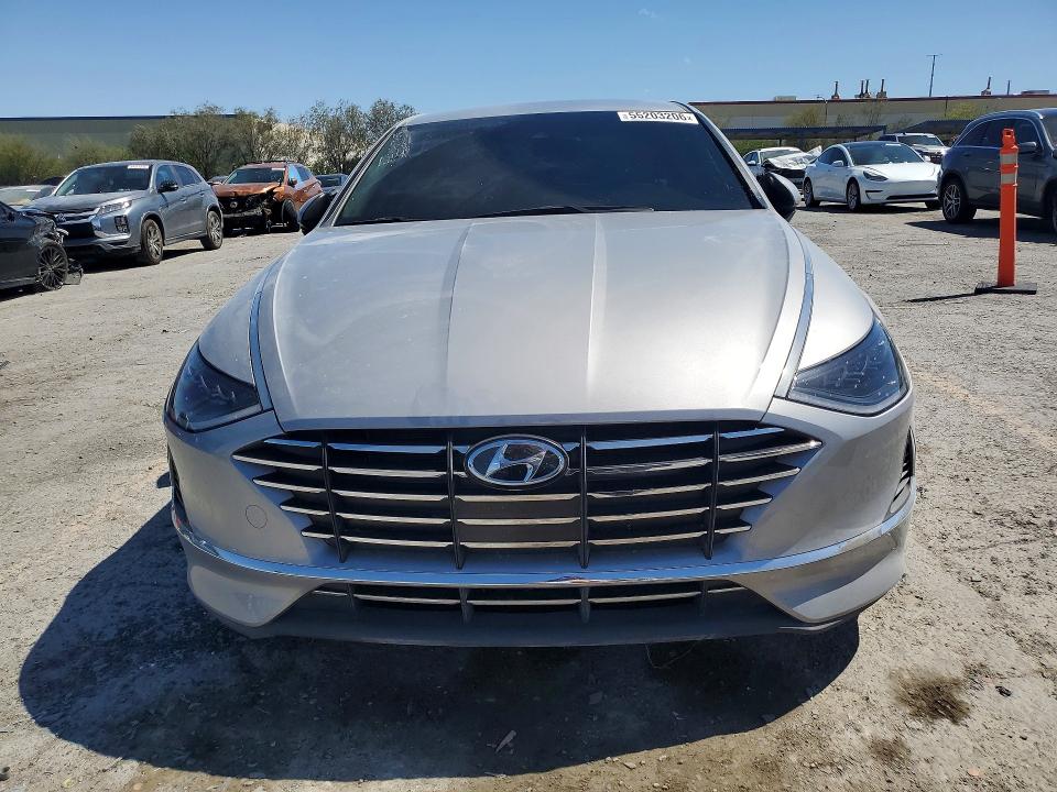 2023 Hyundai Sonata VIN KMHL24JA5PA334174 COPART salvage auction — SIDE, Nv - Salvage Title, sold $5,800 on 2026-07-16 (photo 5)