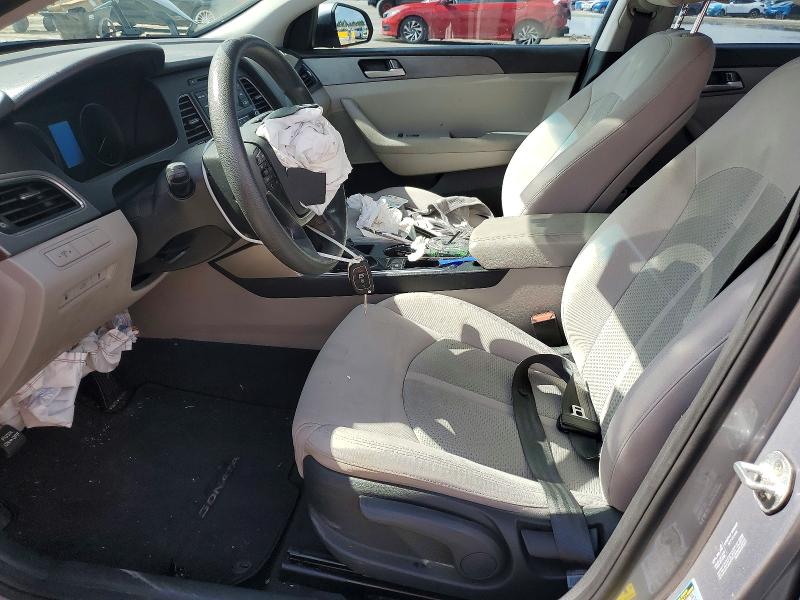 2016 Hyundai VIN 5NPE24AF1GH416971 COPART salvage auction — FRONT END, Fl - Cert Of Title Slvg Rebuildable, sold $1,350 on 2026-07-27 (photo 7)