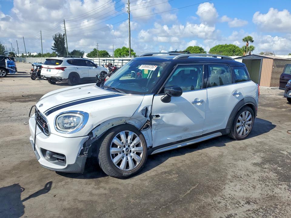 2020 Mini VIN WMZYW7C07L3L26337 COPART salvage auction — UNDERCARRIAGE, FL - CERTIFICATE OF DESTRUCTION, sold $4,600 on 2026-07-27 (photo 1)