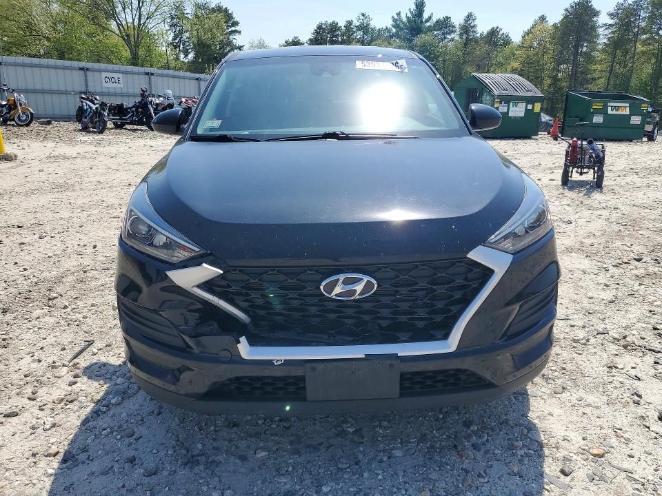 2021 Hyundai Tucson VIN KM8J2CA4XMU312001 COPART salvage auction — REAR END, Ma - Cert Of Title-Salvage, sold $5,500 on 2026-07-08 (photo 5)