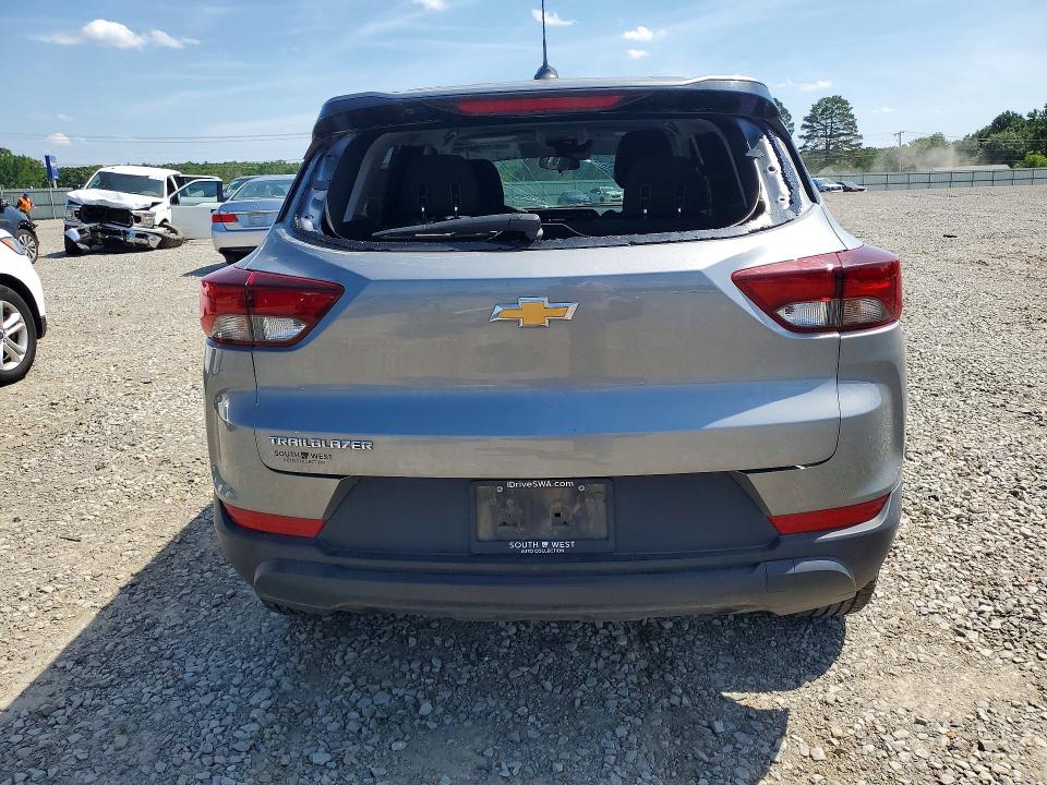 2024 Chevrolet Trailblazer VIN KL79MMSL8RB084092 COPART salvage auction — HAIL, Ar - Cert Of Title-Salvage, sold $7,700 on 2026-07-13 (photo 6)