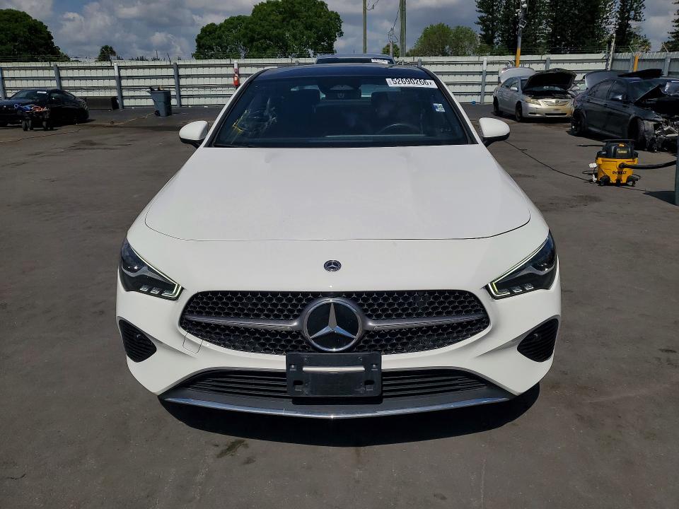 2025 Mercedes-benz Cla-klasse VIN W1K5J4GB5SN522605 COPART salvage auction — MECHANICAL, Ca - Certificate Of Title (P), sold $26,500 on 2026-07-20 (photo 5)