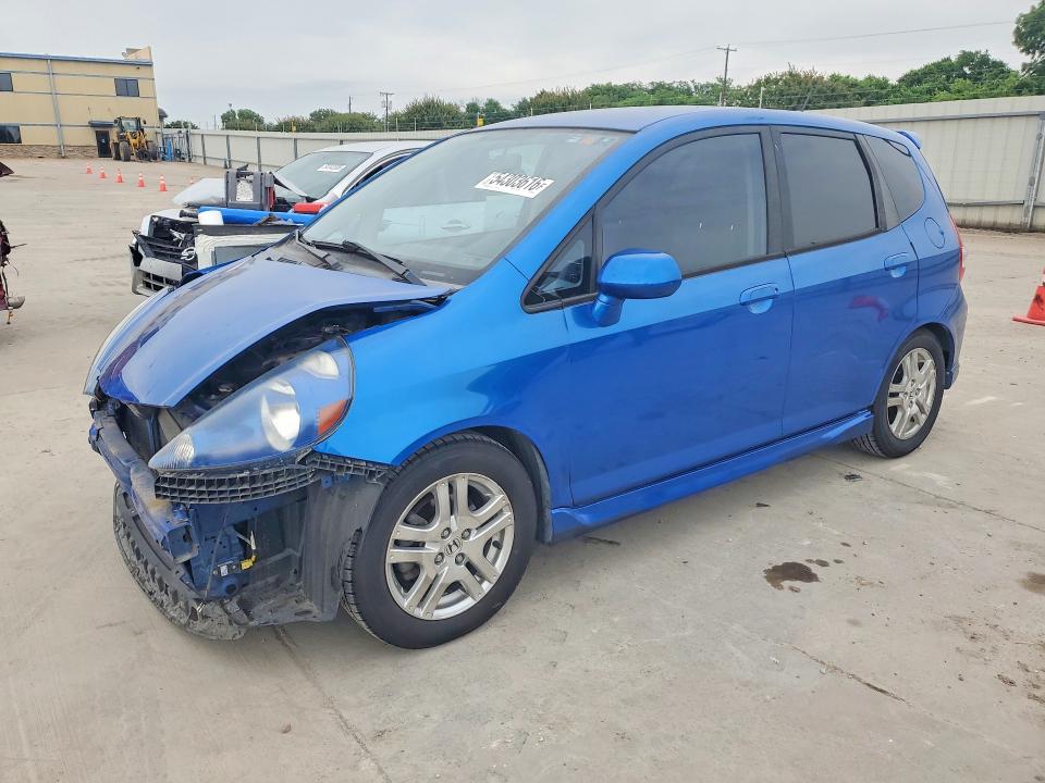 2007 Honda Fit VIN JHMGD38627S029249 COPART salvage auction — FRONT END, Co - Salvage Title, sold $1,100 on 2026-07-09 (photo 1)