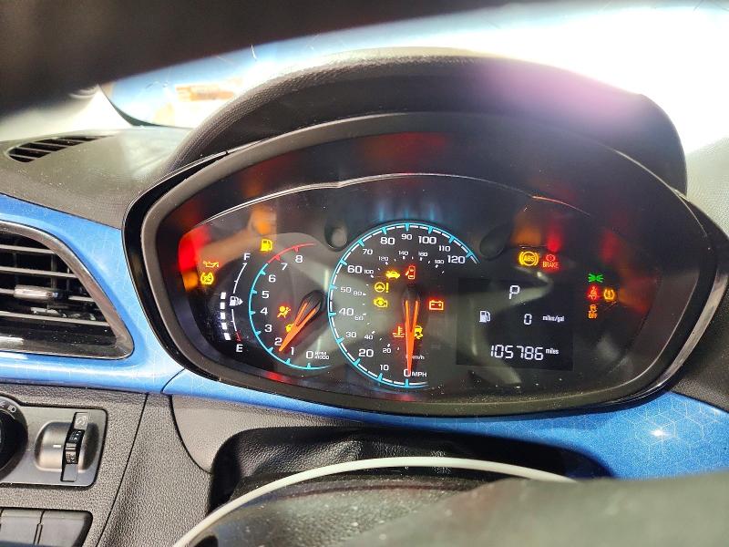 2018 Chevrolet Spark VIN KL8CD6SA4JC426311 COPART salvage auction — HAIL, Mo - Salvage Certificate Of Title, sold $1,450 on 2026-07-07 (photo 9)
