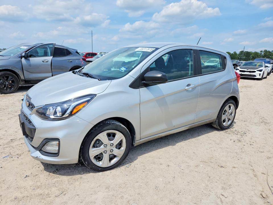 2020 Chevrolet Spark VIN KL8CB6SAXLC474954 COPART salvage auction — FRONT END, Tx - Salvage Vehicle Title, sold $2,650 on 2026-07-03 (photo 1)
