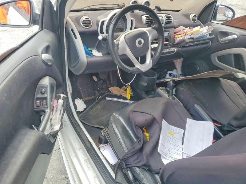 2013 Smart VIN WMEEJ3BA5DK639903 COPART salvage auction — FRONT END, Ca - Salvage Certificate, sold $350 on 2026-07-31 (photo 8)