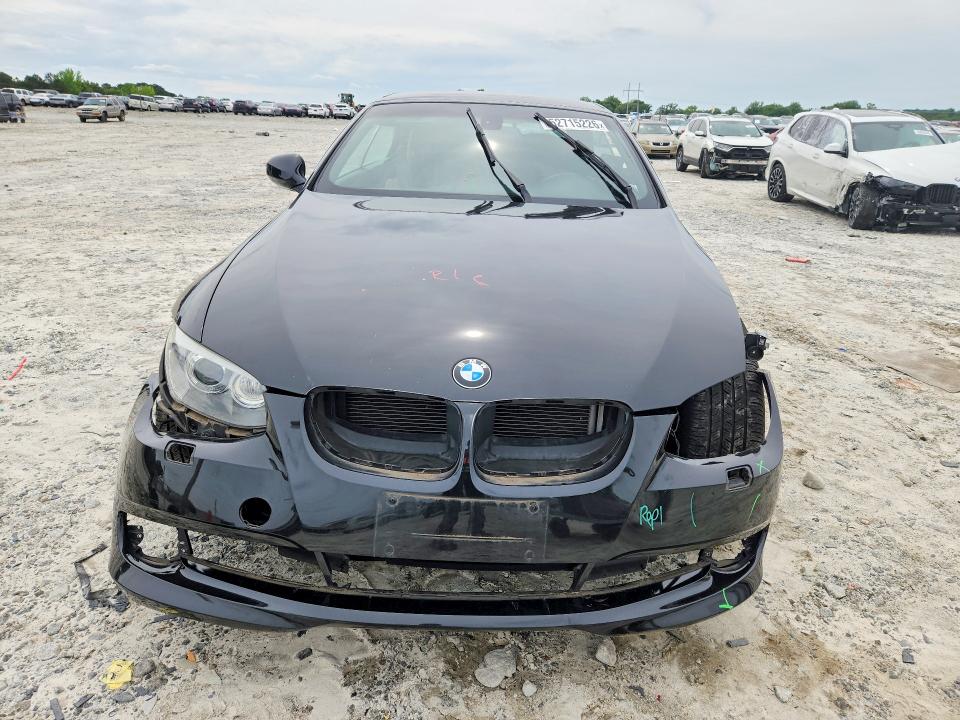 2013 BMW 3er VIN WBADW7C57DE732373 COPART salvage auction — FRONT END, Ga - Cert Of Title-Salvage, sold $2,100 on 2026-07-08 (photo 5)