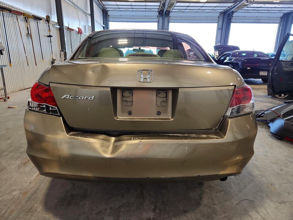 2008 Honda Accord VIN JHMCP26498C025051 COPART salvage auction — REAR END, Ne - Cert Of Title-Salvage, sold $1,050 on 2026-07-14 (photo 6)