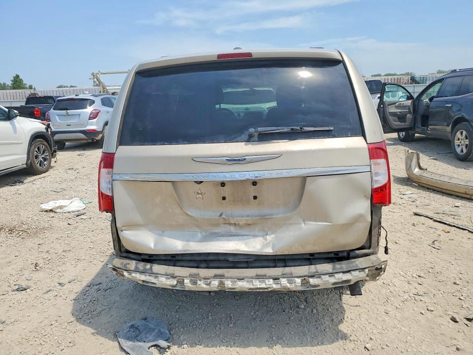 2012 Chrysler Voyager VIN 2C4RC1CGXCR411459 COPART salvage auction — REAR END, Ks - Cert Of Title-Salvage, sold $625 on 2026-07-02 (photo 6)