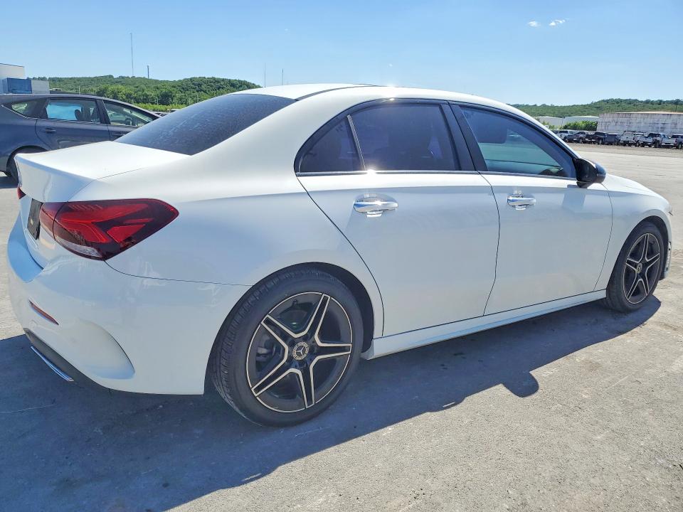 2021 Mercedes-benz A-class VIN W1K3G4EB2MJ287485 COPART salvage auction — MECHANICAL, TX - CERTIFICATE OF TITLE (P), sold $8,600 on 2026-07-10 (photo 3)