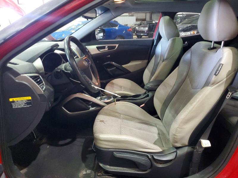 2013 Hyundai Veloster VIN KMHTC6AD3DU126842 COPART salvage auction — REAR END, Ky - Cert Of Title-Salvage, sold $1,000 on 2026-07-15 (photo 7)