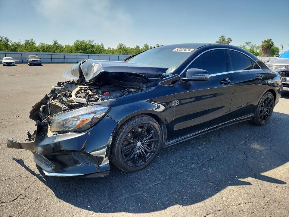 2018 Mercedes-benz Cla VIN WDDSJ4EB6JN612110 COPART salvage auction — FRONT END, Ca - Junk Receipt, sold $600 on 2026-07-06 (photo 1)