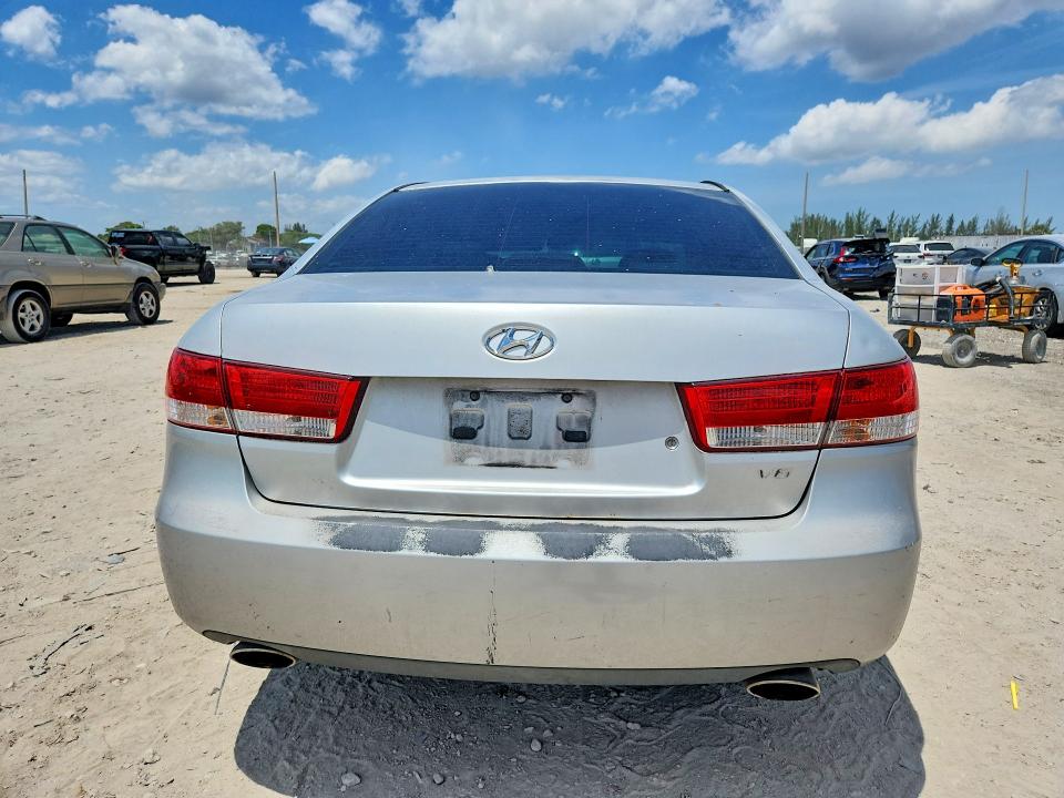 2006 Hyundai Sonata VIN 5NPEU46F46H002391 COPART salvage auction — FRONT END, Fl - Cert Of Title Slvg Rebuildable, sold $375 on 2026-07-28 (photo 6)