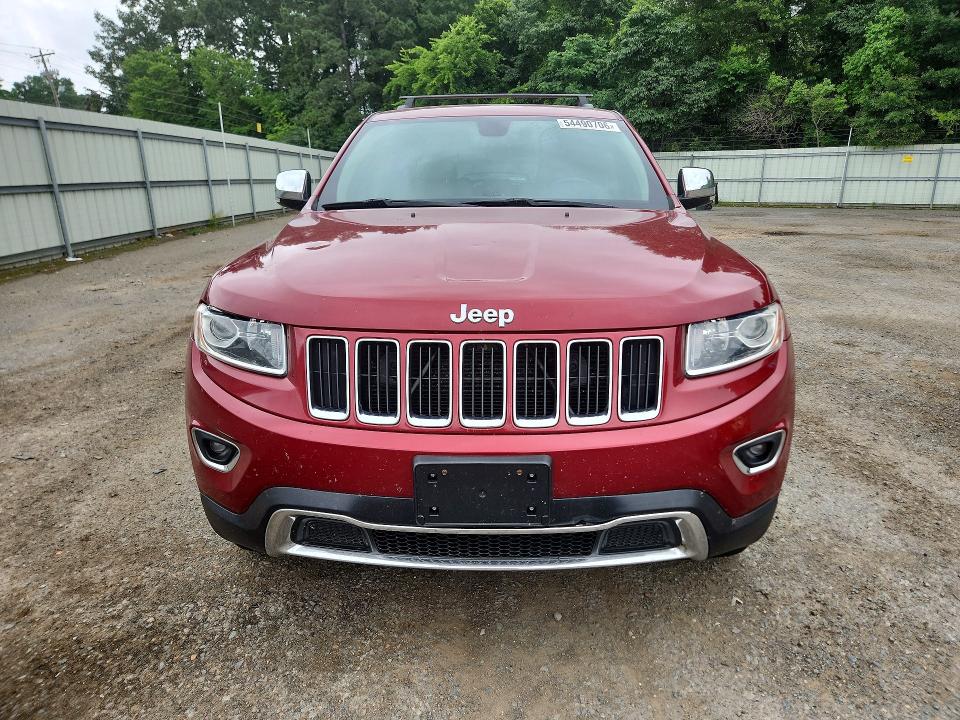 2014 Jeep Grand cherokee VIN 1C4RJFBG0EC411695 COPART salvage auction — HAIL, Ar - Cert Of Title-Salvage, sold $3,000 on 2026-07-09 (photo 5)