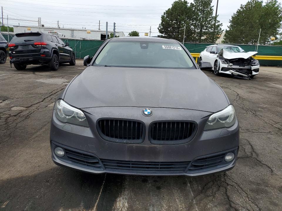 2016 BMW 5er VIN WBA5B3C53GG259976 COPART salvage auction — SIDE, Co - Public - Salvage Title, sold $2,400 on 2026-07-09 (photo 5)