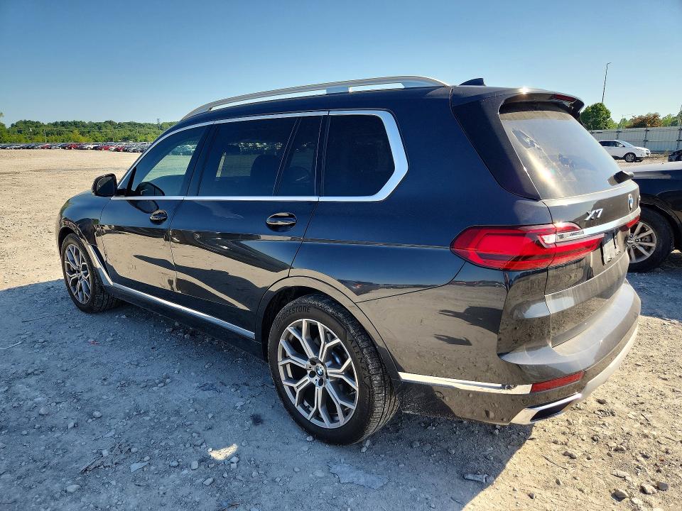 2021 BMW X7 VIN 5UXCW2C06M9H63436 COPART salvage auction — MINOR DENT/SCRATCHES, Mo - Certificate Of Title, sold $22,500 on 2026-07-08 (photo 2)