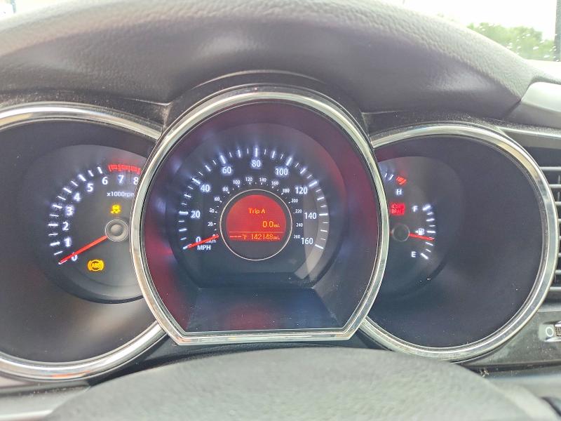 2012 Kia VIN 5XXGM4A76CG015322 COPART salvage auction — FRONT END, Ky - Bill Of Sale/Part Only/No Titl, sold $425 on 2026-07-13 (photo 9)