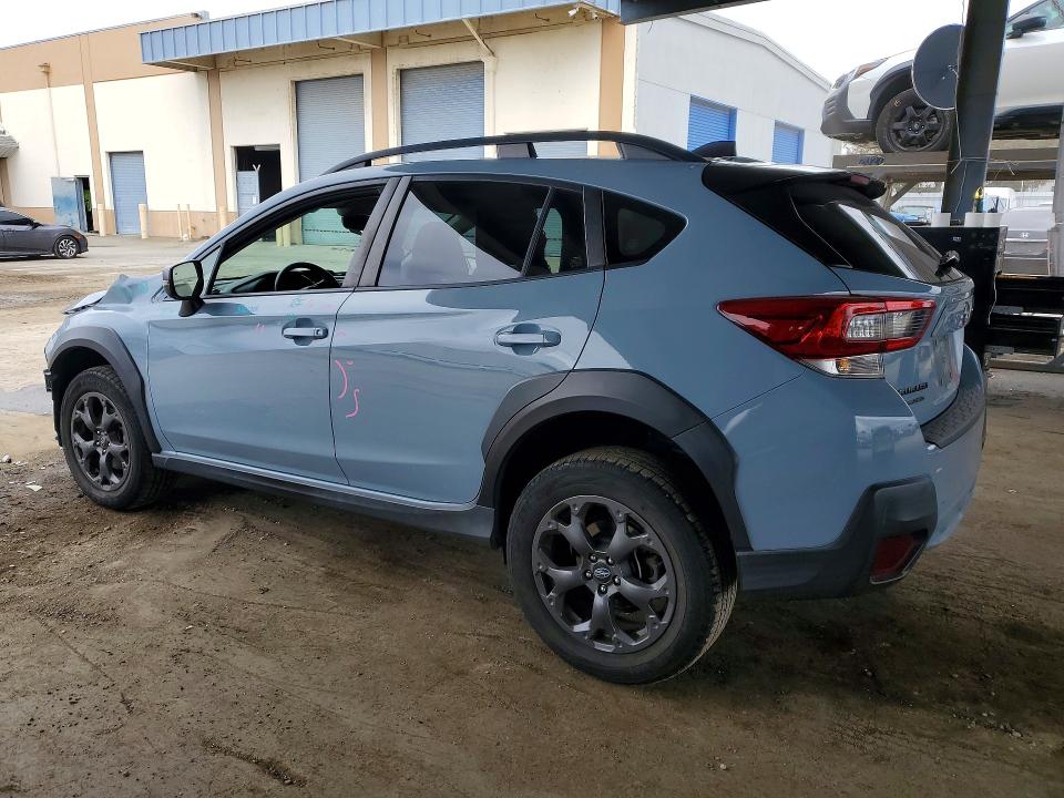 2021 Subaru Crosstrek VIN JF2GTHRC7MH247400 COPART salvage auction — FRONT END, CA - SALVAGE CERTIFICATE, sold $6,500 on 2026-07-07 (photo 2)