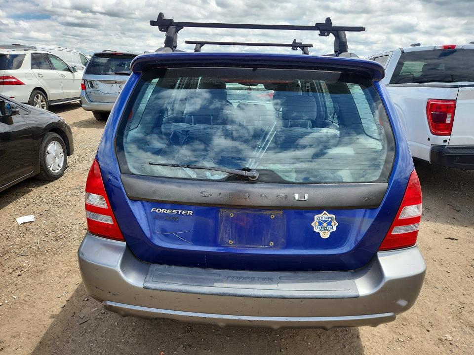 2003 Subaru Forester VIN JF1SG65643H707912 COPART salvage auction — FRONT END, Il - Salvage Certificate, sold $300 on 2026-07-07 (photo 6)