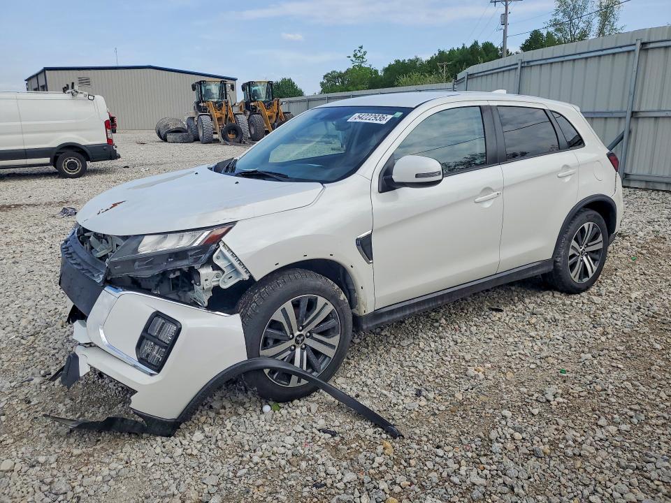 2021 Mitsubishi Outlander VIN JA4ARUAUXMU029050 COPART salvage auction — FRONT END, Mi - Certificate Of Title, sold $4,200 on 2026-07-23 (photo 1)