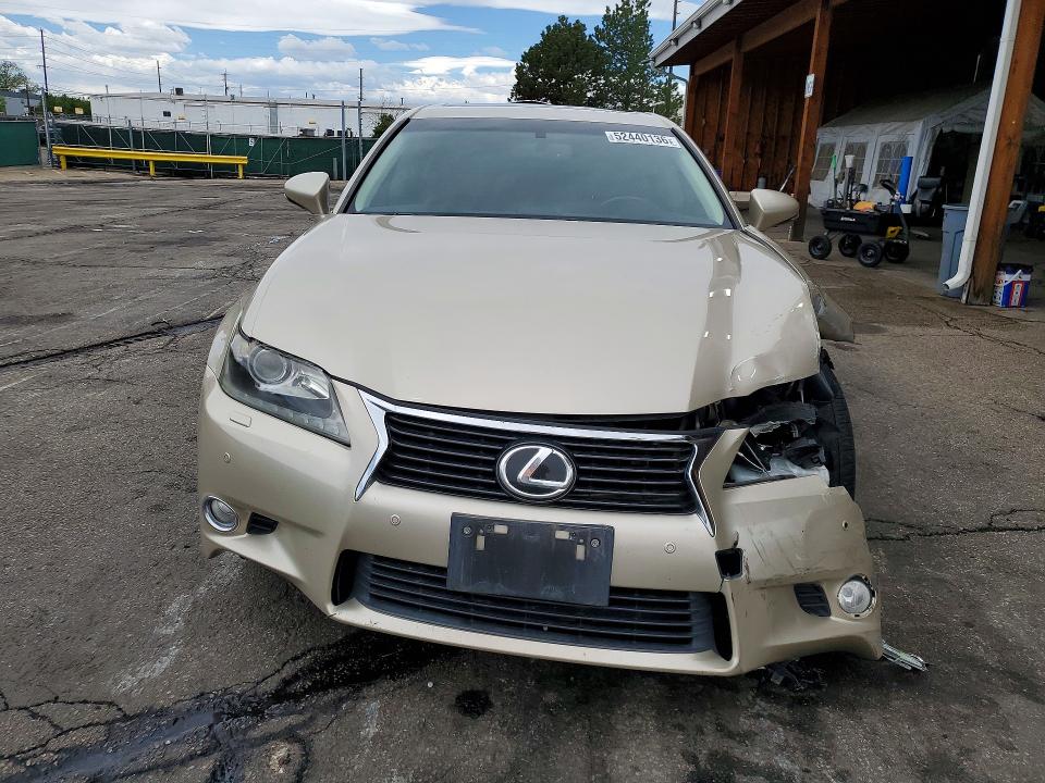 2013 Lexus VIN JTHCE1BL9D5005085 COPART salvage auction — FRONT END, CO - PUBLIC - SALVAGE TITLE (P), sold $3,200 on 2026-07-28 (photo 5)