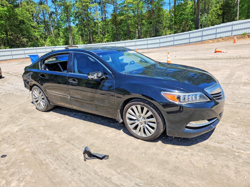 2014 Acura VIN JH4KC1F52EC000174 COPART salvage auction — REAR END, Nc - Salvage Certificate Of Title, sold $1,900 on 2026-07-31 (photo 4)