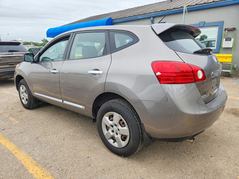 2013 Nissan Rogue VIN JN8AS5MV9DW663303 COPART salvage auction — HAIL, Ks - Cert Of Title-Salvage, sold $400 on 2026-07-22 (photo 2)