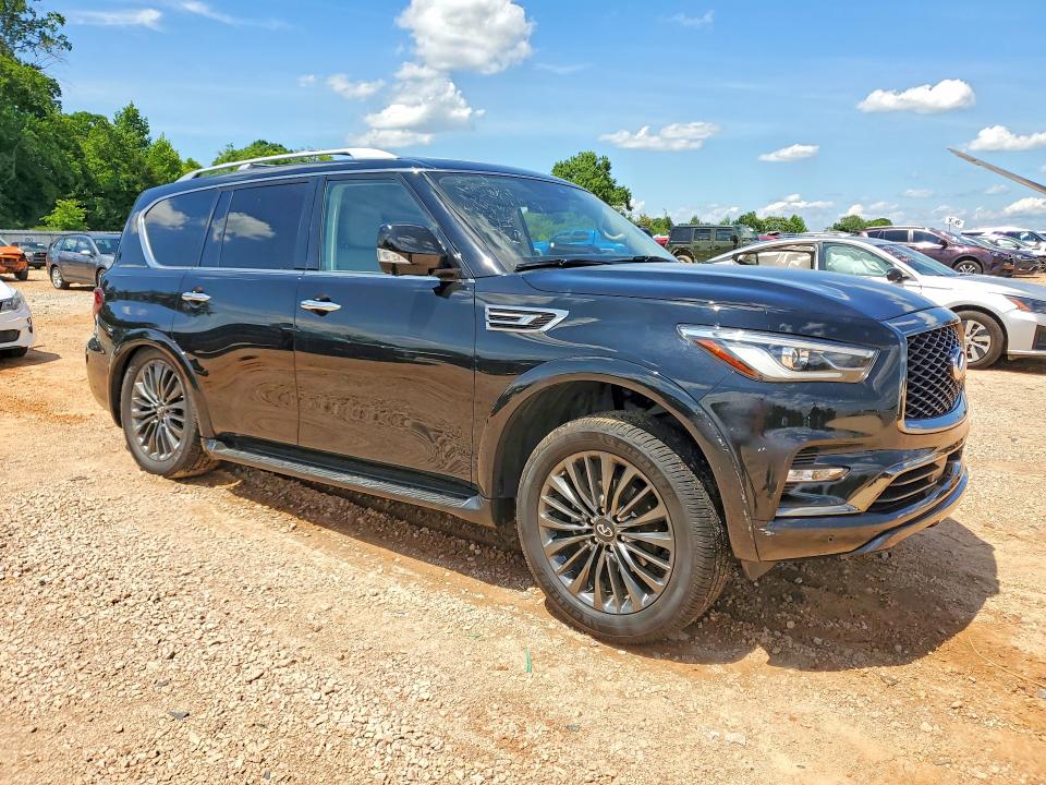2022 Infiniti Qx80 VIN JN8AZ2AF3N9741405 COPART salvage auction — REAR END, Nc - Salvage Certificate Of Title, sold $14,200 on 2026-07-20 (photo 4)