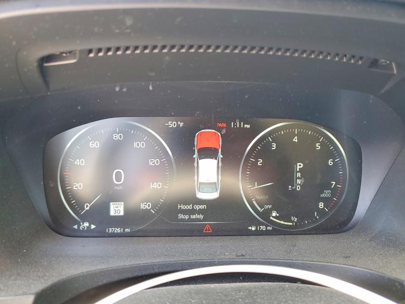 2018 Volvo S90 VIN LVY982MK6JP019080 COPART salvage auction — FRONT END, KY - CERT OF TITLE-SALVAGE (P), sold $2,650 on 2026-07-23 (photo 9)