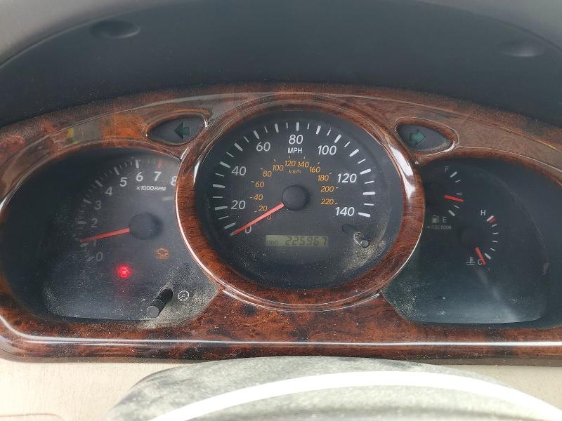 2001 Toyota Highlander VIN JTEHF21A310029588 COPART salvage auction — SIDE, Me - Cert Of Title-Salvage Collisio, sold $400 on 2026-07-17 (photo 9)